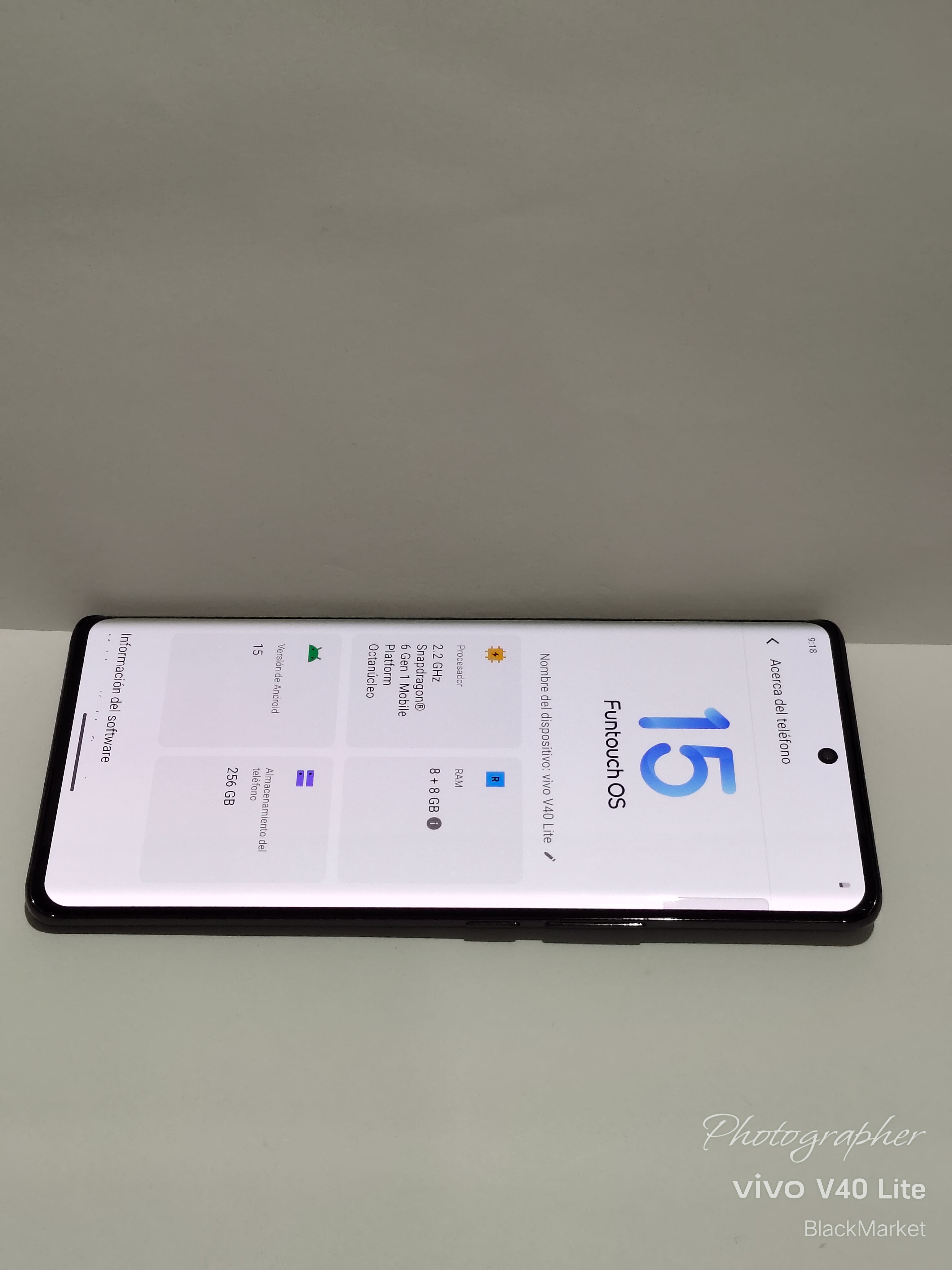 Celular Vivo V40 Lite, 5G