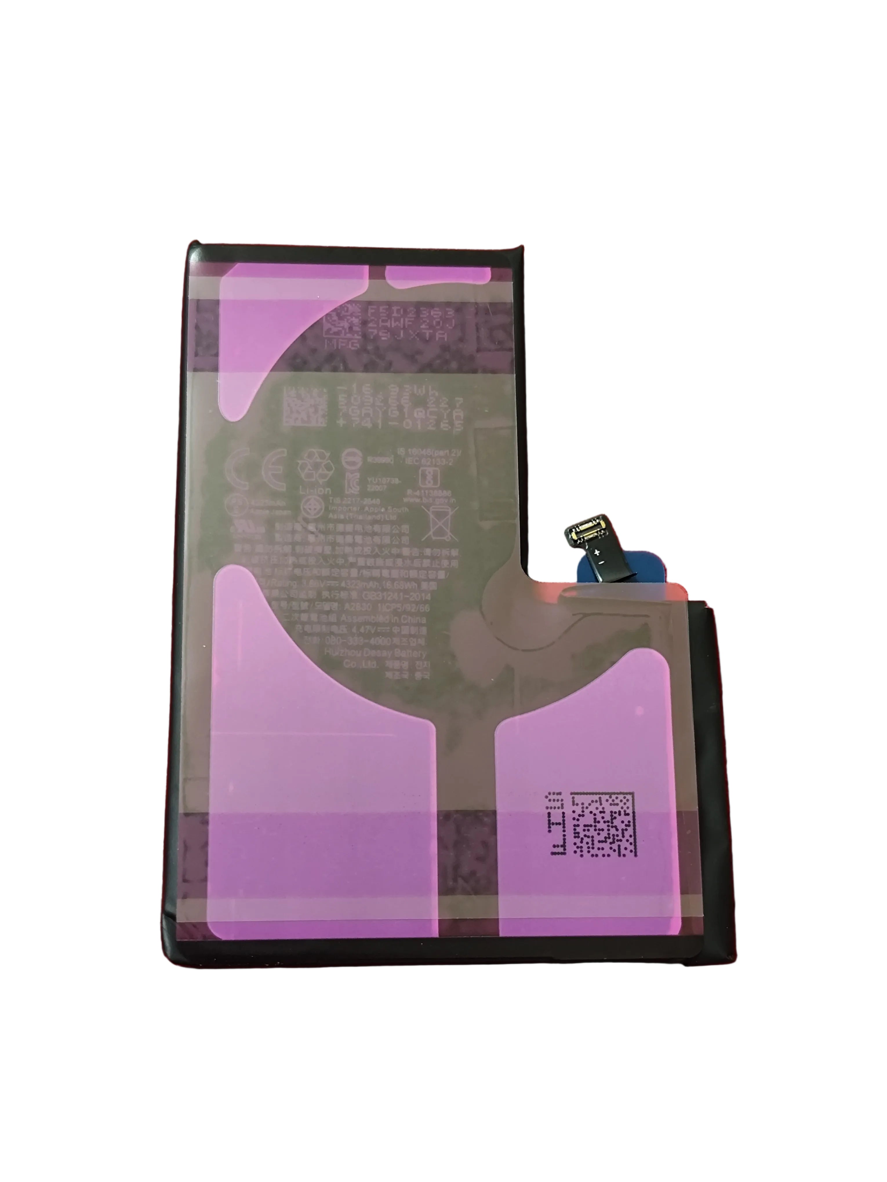 Batería iPhone 14 Pro Max - Capacidad Original 4323mAh