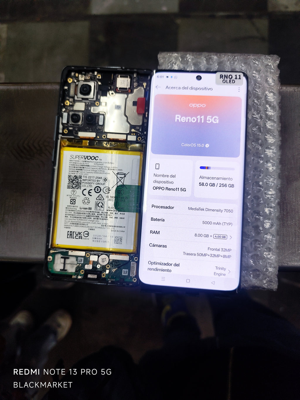 Display Oppo Reno 11 OLED
