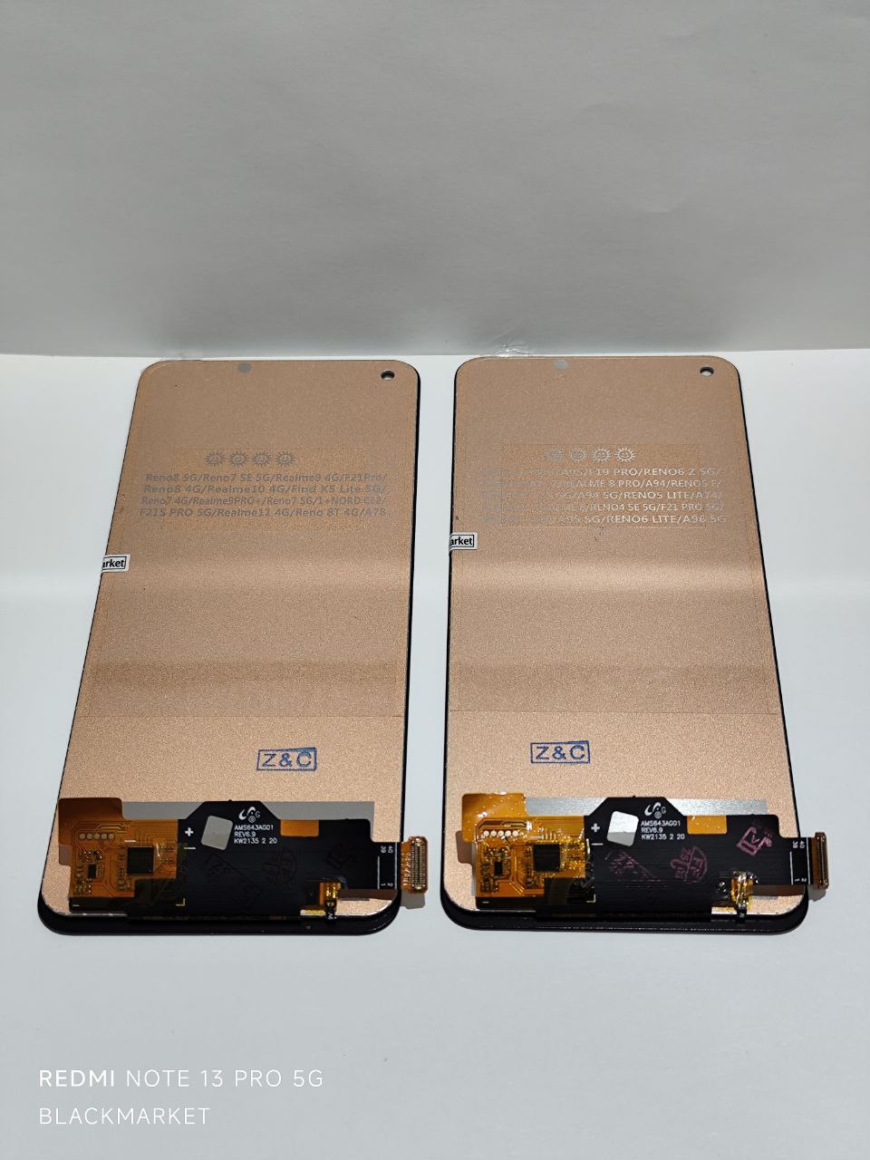 Display Oppo Reno 7, 4G LTE, incell sin huella