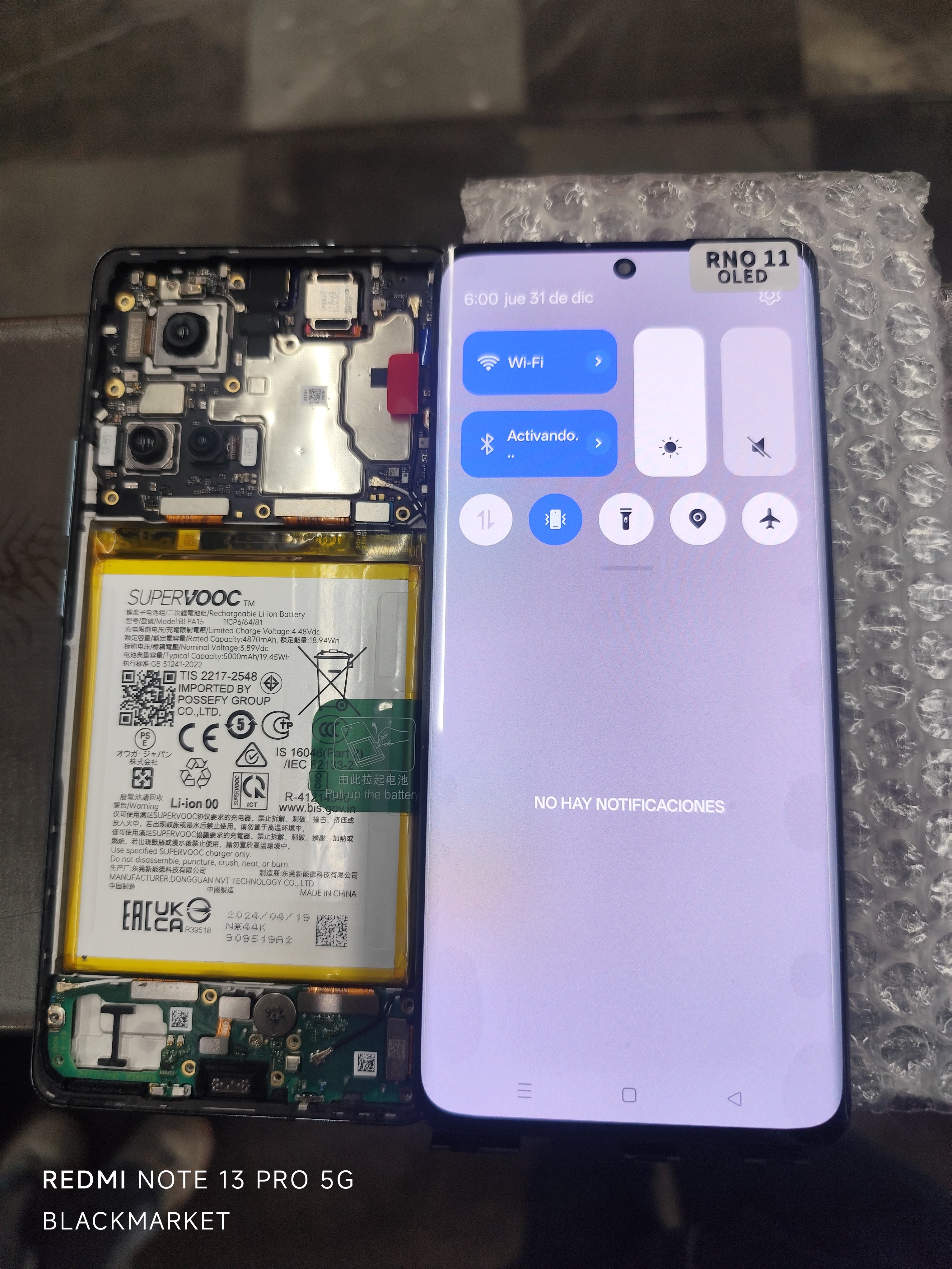 Display Oppo Reno 11 OLED